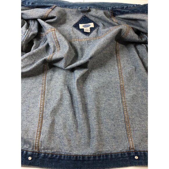 Austin Clothing Co. Blue Denim Jacket Mens XL Button-Up Heavyweight 100% Cotton - Picture 10 of 15